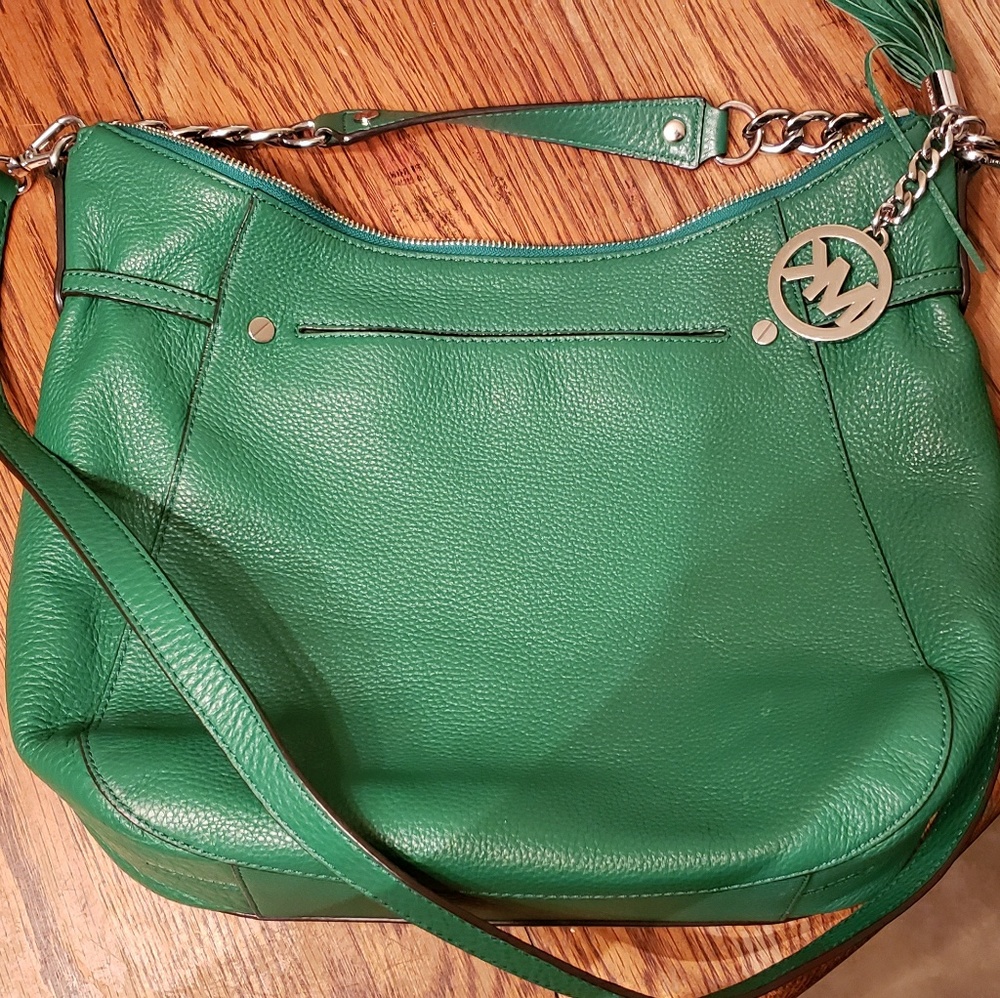 Michael Kors Green Shoulder Bag